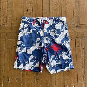 Classic prep nautical lobster crab shorts